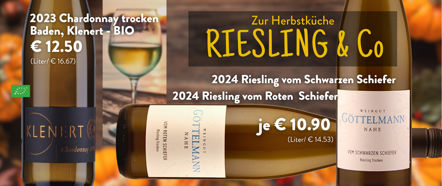 Riesling & Co zur Herbstküche bei Wein-Musketier Salach