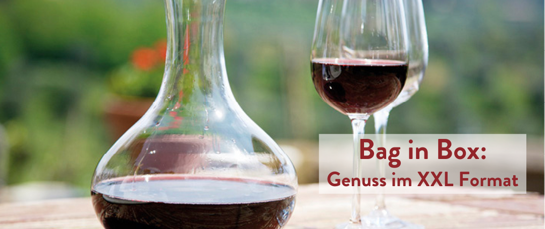 Weinschläuche im XXL-Format bei WEIN-MUSKETIER Salach