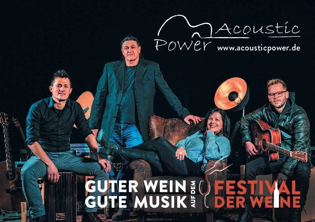 After-Show Weinparty ab 20 Uhr Live-Musik