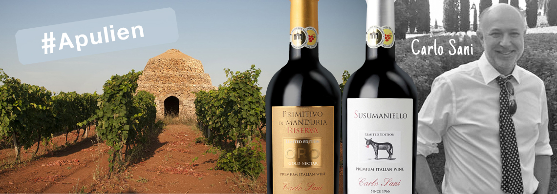 Apulien - Carlo Sani bei Wein-Musketier Apulien - Carlo Sani bei Wein-Musketier